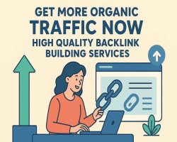 Get More Organic Traffic Now | High Quality Backlink Building Services